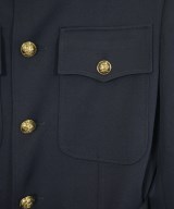 CELINE（セリーヌ）ノーカラージャケット 紺 サイズ:34(XS位) レディース/2200572872199