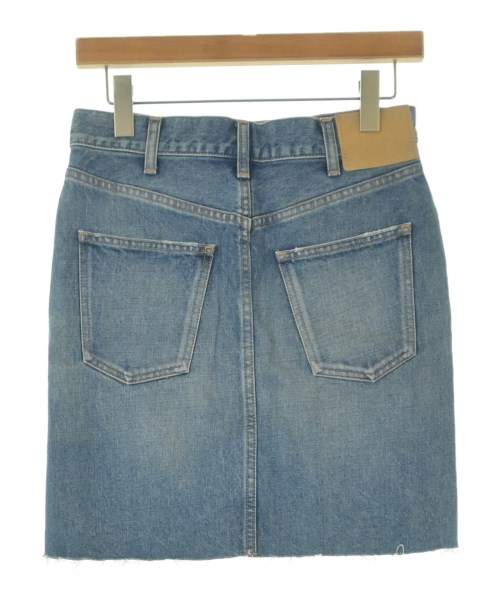 CELINE（セリーヌ）ひざ丈スカート 青 サイズ:25(S位) レディース/2200672119033