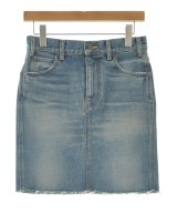 CELINE（セリーヌ）ひざ丈スカート 青 サイズ:25(S位) レディース/2200672119033