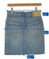 CELINE（セリーヌ）ひざ丈スカート 青 サイズ:25(S位) レディース/2200672119033