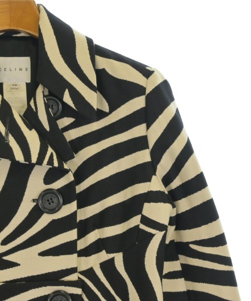 CELINE（セリーヌ）ピーコート 白 サイズ:38(S位) レディース/2200669499018