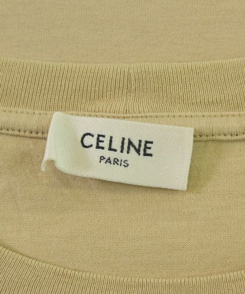 CELINE（セリーヌ）Tシャツ・カットソー ベージュ サイズ:S メンズ/2200666719331