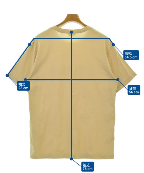 CELINE（セリーヌ）Tシャツ・カットソー ベージュ サイズ:S メンズ/2200666719331