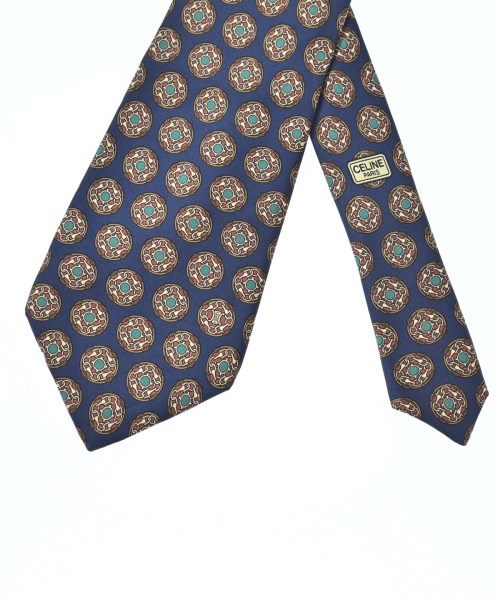 CELINE（セリーヌ）ネクタイ 紺 サイズ:- メンズ/2200674021013
