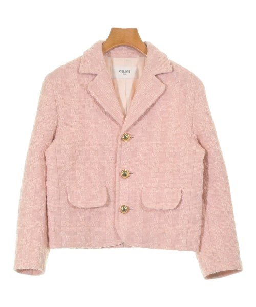 CELINE(セリーヌ)ジャケット ピンク サイズ:34(XXS位)/2200670632022
