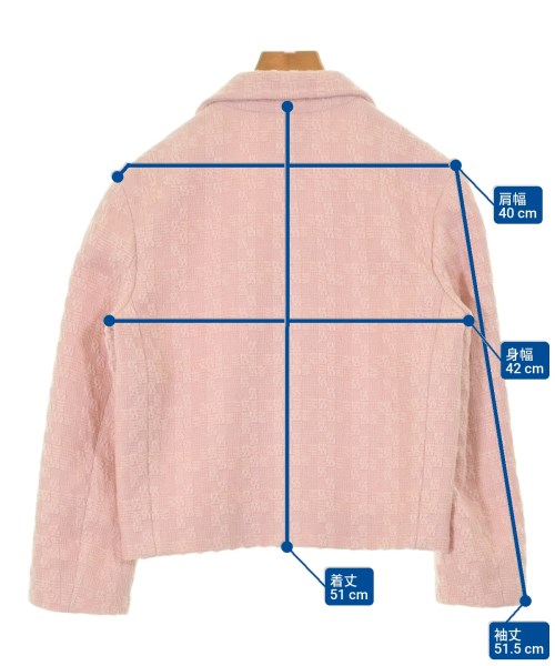 CELINE（セリーヌ）ジャケット ピンク サイズ:34(XXS位) レディース/2200670632022