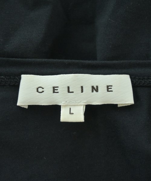 CELINE（セリーヌ）Tシャツ・カットソー 黒 サイズ:L レディース/2200674629042
