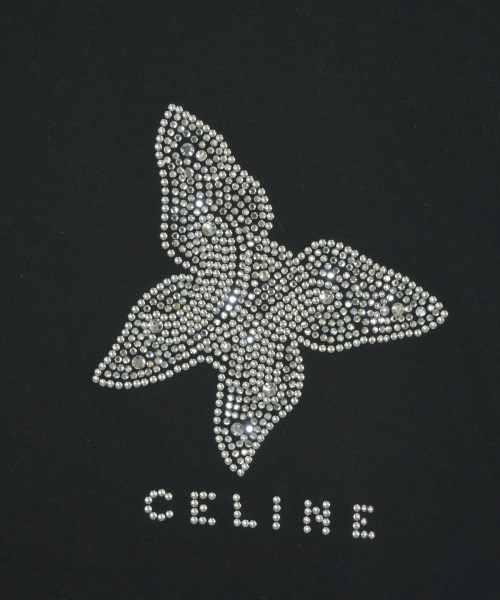 CELINE（セリーヌ）Tシャツ・カットソー 黒 サイズ:L レディース/2200674629042