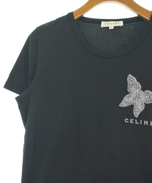 CELINE（セリーヌ）Tシャツ・カットソー 黒 サイズ:L レディース/2200674629042