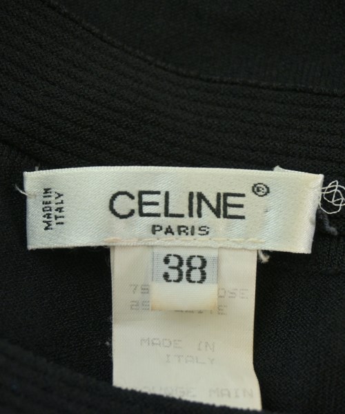 CELINE（セリーヌ）ベスト 黒 サイズ:38(S位) レディース/2200674629059