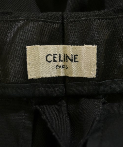 CELINE（セリーヌ）スラックス 黒 サイズ:34(XXS位) レディース/2200675434119