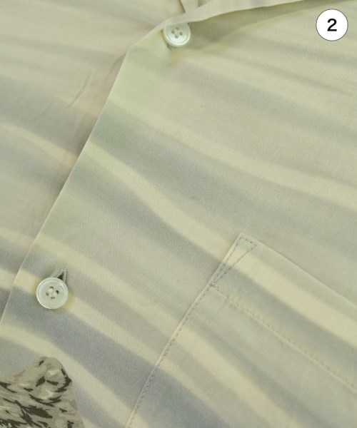 CELINE（セリーヌ）カジュアルシャツ ベージュ サイズ:38(M位) メンズ/2200675823050