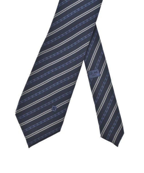 CELINE（セリーヌ）ネクタイ 紺 サイズ:- メンズ/2200675903080