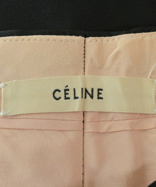 CELINE（セリーヌ）スラックス 黒 サイズ:36(S位) レディース/2200676189049