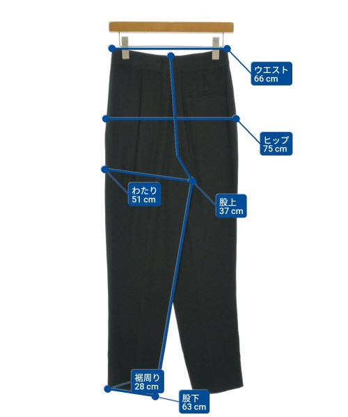 CELINE（セリーヌ）スラックス 黒 サイズ:36(S位) レディース/2200676189049