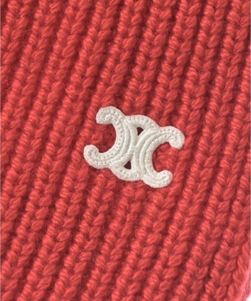 CELINE（セリーヌ）マフラー 赤 サイズ:- レディース/2200676235050