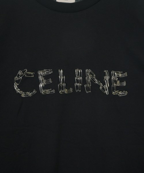 CELINE（セリーヌ）Tシャツ・カットソー 黒 サイズ:L メンズ/2200672956157