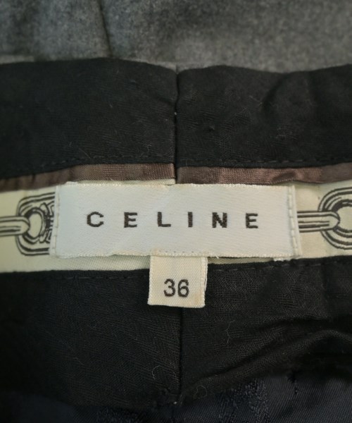 CELINE（セリーヌ）スラックス グレー サイズ:36(XS位) レディース/2200673414038