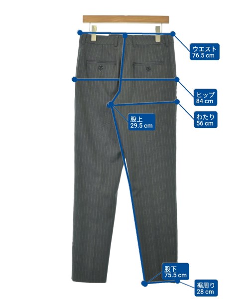 CELINE（セリーヌ）スラックス グレー サイズ:46(M位) メンズ/2200677213026