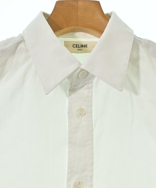 CELINE（セリーヌ）ドレスシャツ 白 サイズ:-(S位) メンズ/2200678032015