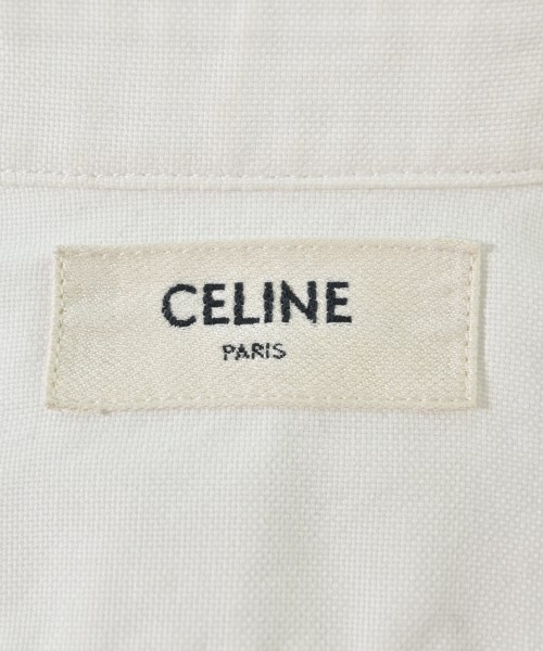 CELINE（セリーヌ）ドレスシャツ 白 サイズ:-(XS位) メンズ/2200678032022