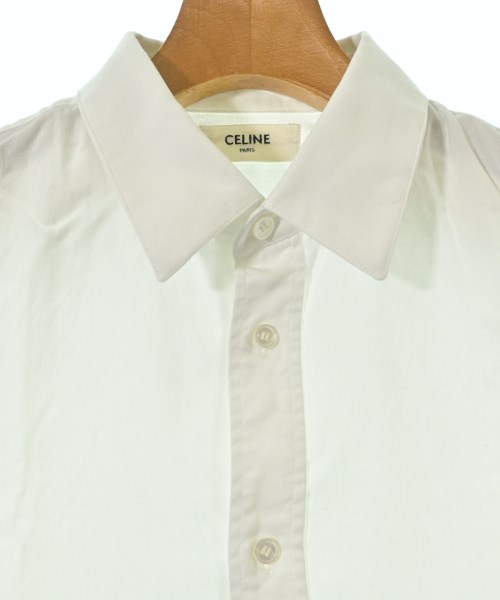 CELINE（セリーヌ）ドレスシャツ 白 サイズ:-(XS位) メンズ/2200678032022