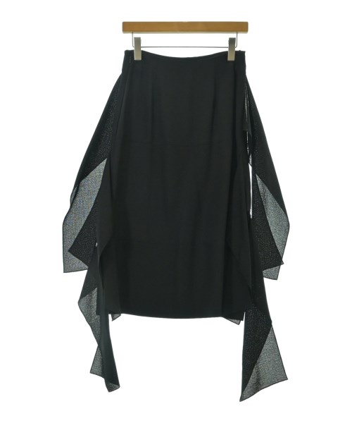 CELINE（セリーヌ）ひざ丈スカート 黒 サイズ:36(XS位) レディース/2200677901107