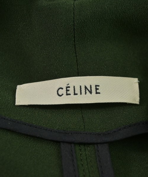 CELINE（セリーヌ）カジュアルシャツ 緑 サイズ:38(M位) レディース/2200677901121