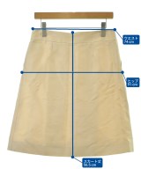 CELINE（セリーヌ）ひざ丈スカート ベージュ サイズ:38(S位) レディース/2200678575116