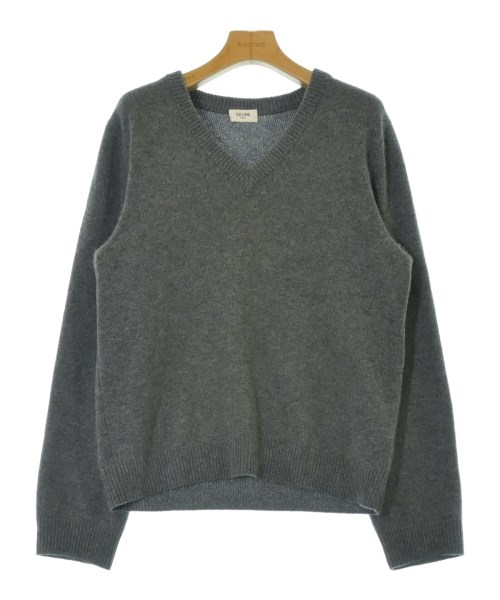 CELINE(セリーヌ)ニット・セーター グレー サイズ:L/2200678865057