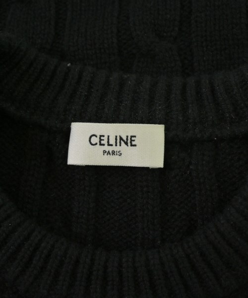 CELINE（セリーヌ）ニット・セーター 黒 サイズ:M メンズ/2200678865071
