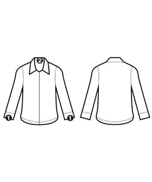 CELINE（セリーヌ）ドレスシャツ 白 サイズ:39(M位) メンズ/2200678865088