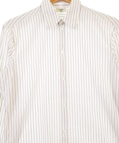 CELINE（セリーヌ）ドレスシャツ 白 サイズ:39(M位) メンズ/2200678865088