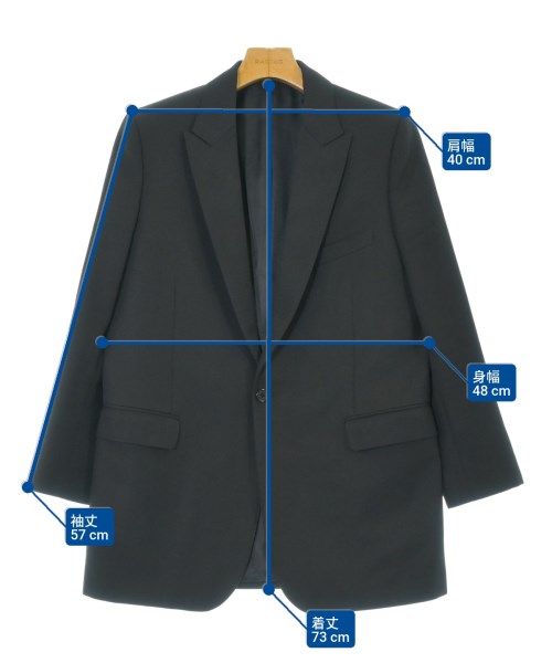 CELINE（セリーヌ）テーラードジャケット 黒 サイズ:38(S位) レディース/2200679062035