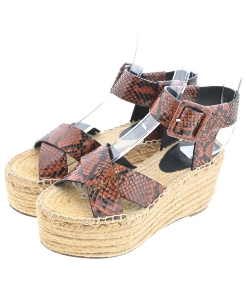 CELINE(セリーヌ)エスパドリーユ 茶 サイズ:EU35(21.5cm位)/2200675306164