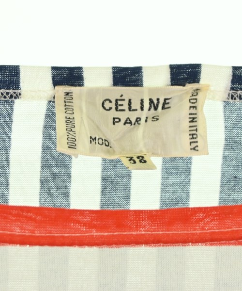 CELINE（セリーヌ）Tシャツ・カットソー 白 サイズ:38(S位) レディース/2200677087061