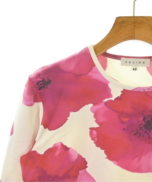 CELINE（セリーヌ）Tシャツ・カットソー 白 サイズ:42(M位) レディース/2200679928034