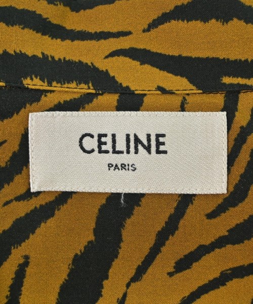 CELINE（セリーヌ）カジュアルシャツ 茶 サイズ:38(S位) メンズ/2200680263049