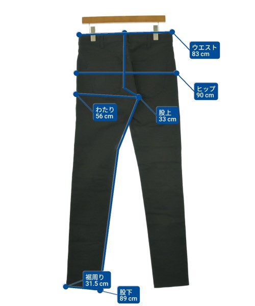 CELINE（セリーヌ）デニムパンツ 黒 サイズ:29(S位) メンズ/2200681223011