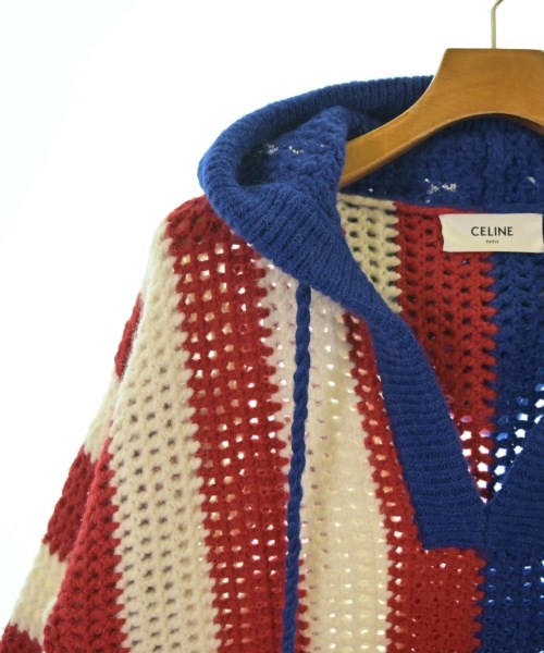 CELINE（セリーヌ）ニット・セーター 青 サイズ:S メンズ/2200681223035