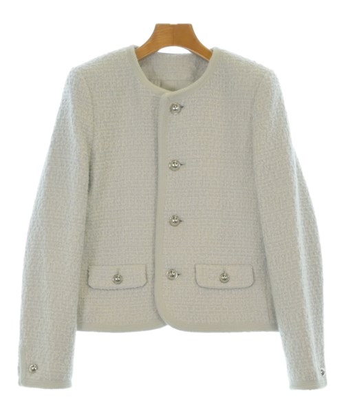 CELINE(セリーヌ)ノーカラージャケット グレー サイズ:34(XXS位)/2200677238012