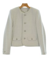CELINE（セリーヌ）ノーカラージャケット グレー サイズ:34(XXS位) レディース/2200677238012