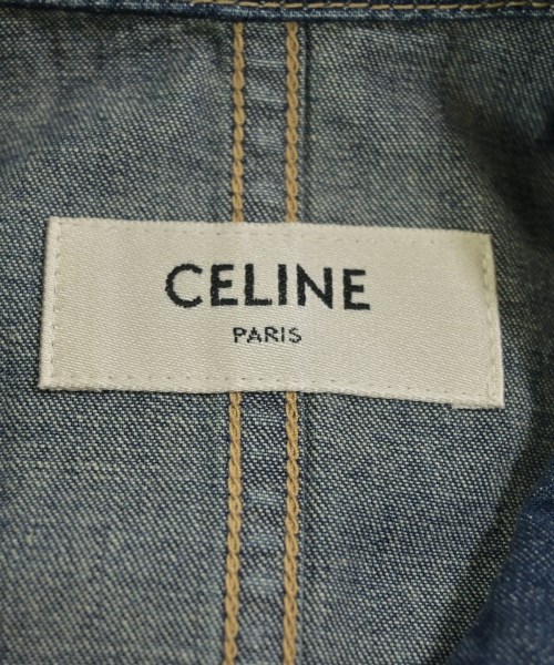 CELINE（セリーヌ）カジュアルシャツ 青 サイズ:XS レディース/2200677238050