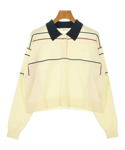 CELINE(セリーヌ)ニット・セーター 白 サイズ:XS/2200677238081
