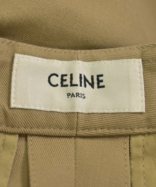 CELINE（セリーヌ）クロップドパンツ ベージュ サイズ:34(XXS位) レディース/2200677238166
