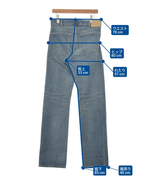 CELINE（セリーヌ）デニムパンツ 青 サイズ:27(XS位) メンズ/2200675236171