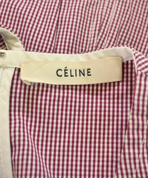 CELINE（セリーヌ）ワンピース 赤 サイズ:36(XS位) レディース/2200684513256