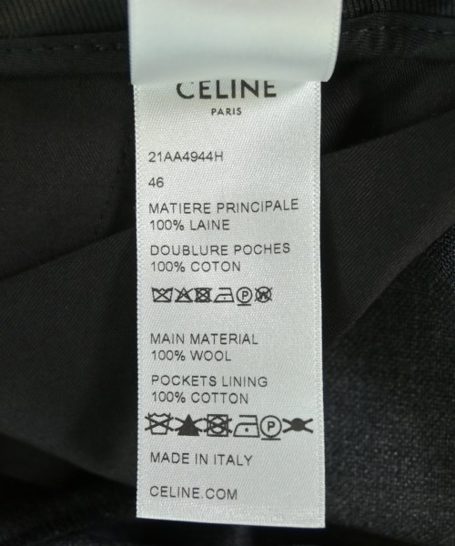 CELINE（セリーヌ）スラックス グレー サイズ:46(M位) メンズ/2200692183045