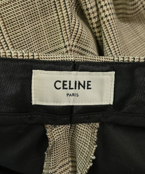 CELINE（セリーヌ）スラックス ベージュ サイズ:34(XS位) レディース/2200692183083