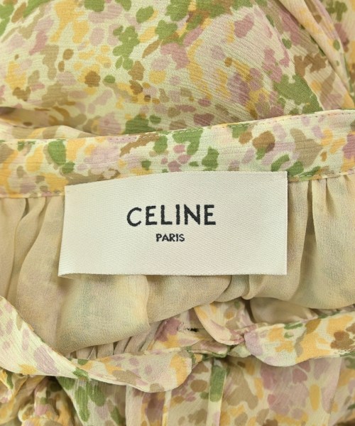 CELINE（セリーヌ）ワンピース 黄 サイズ:40(M位) レディース/2200692183090
